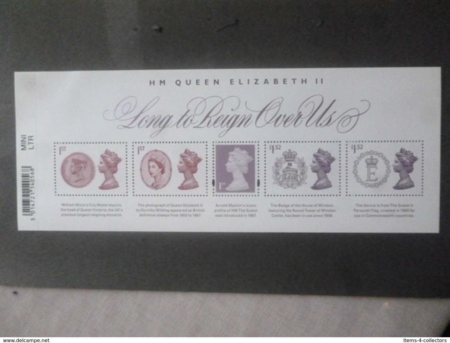 GREAT BRITAIN [UK] SG XXXX LONG TO REIGN OVER US QEII 2015 MS - Sheets, Plate Blocks & Multiples
