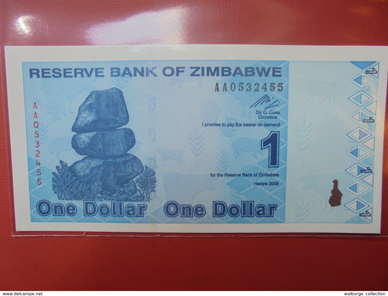 ZIMBABWE 1$ 2009 PEU CIRCULER/NEUF - Zimbabwe