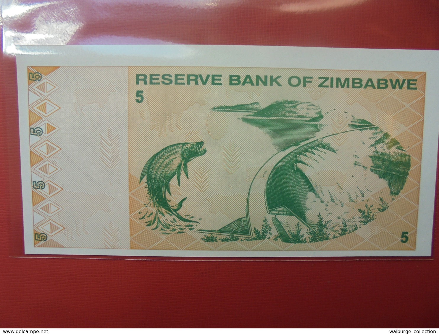 ZIMBABWE 5$ 2009 PEU CIRCULER/NEUF - Zimbabwe