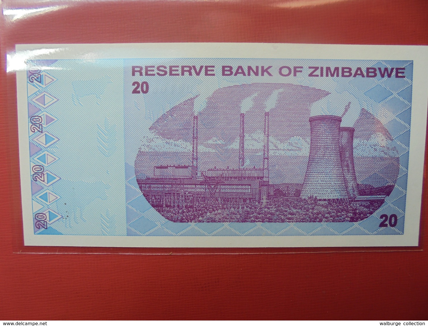 ZIMBABWE 20$ 2009 PEU CIRCULER/NEUF - Zimbabwe
