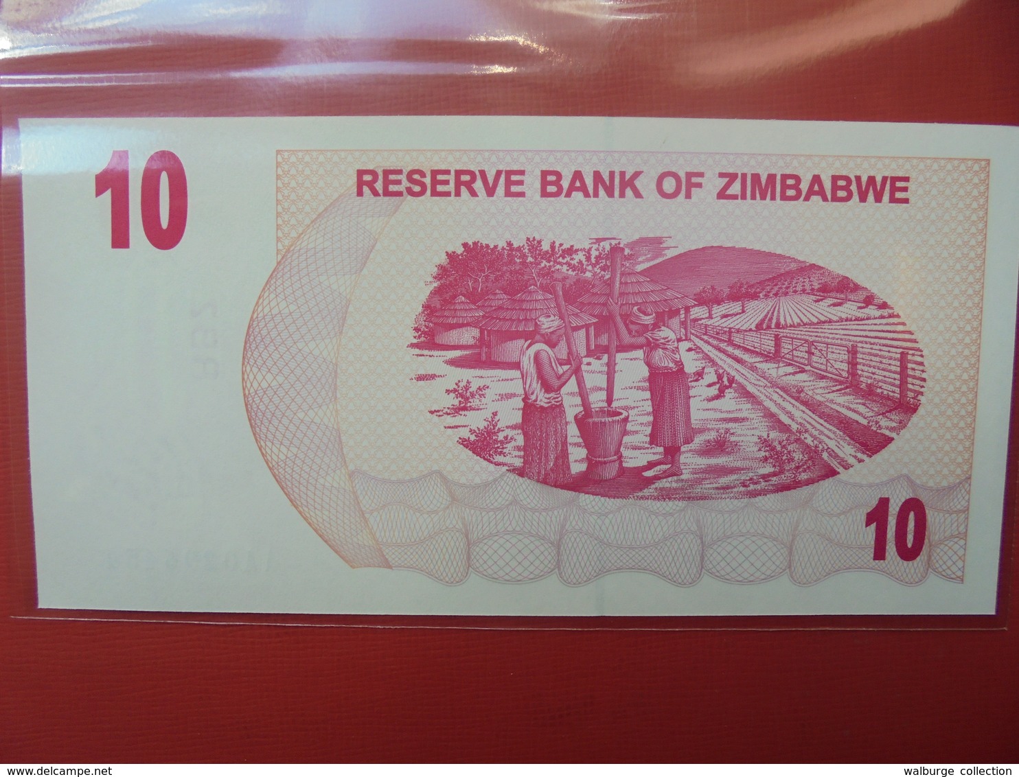 ZIMBABWE 10$ 2006 (BEARER CHEQUE) PEU CIRCULER/NEUF - Zimbabwe