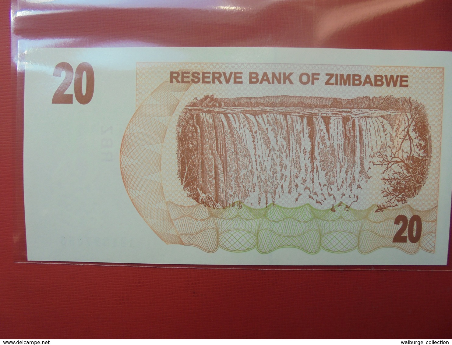 ZIMBABWE 20$ 2006 (BEARER CHEQUE) PEU CIRCULER/NEUF - Zimbabwe