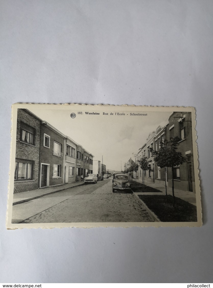 Wenduine // Rue Ecole - Schoolstraat  19?? - Wenduine