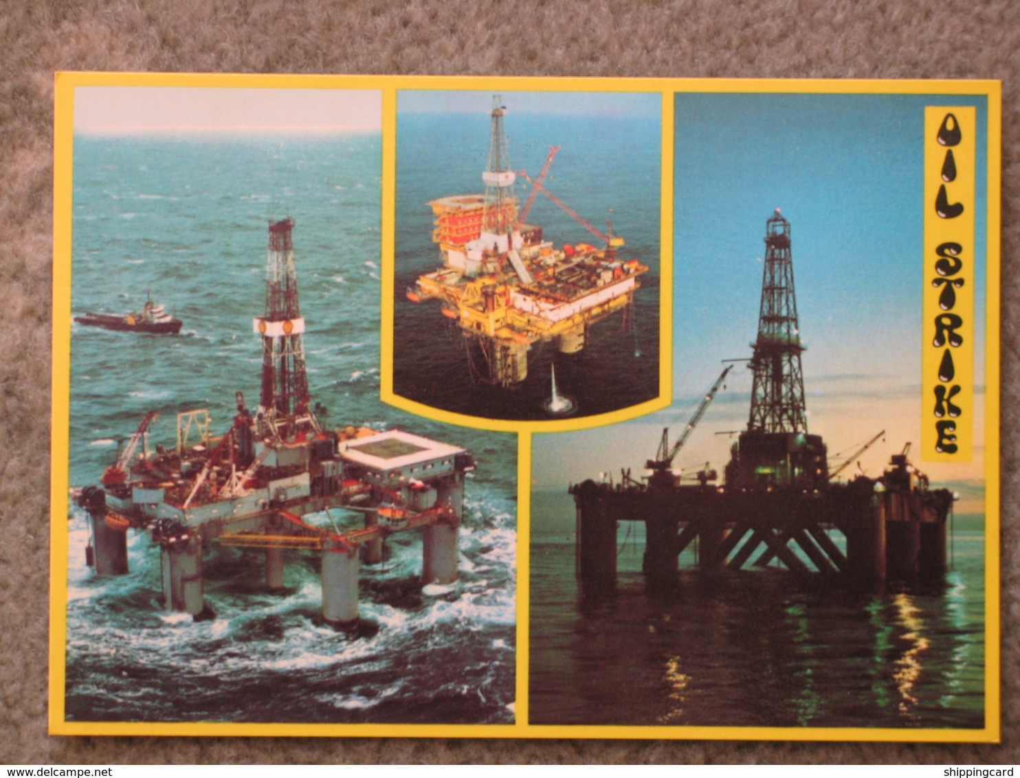 NORTH SEA OIL RIGS - Tankers