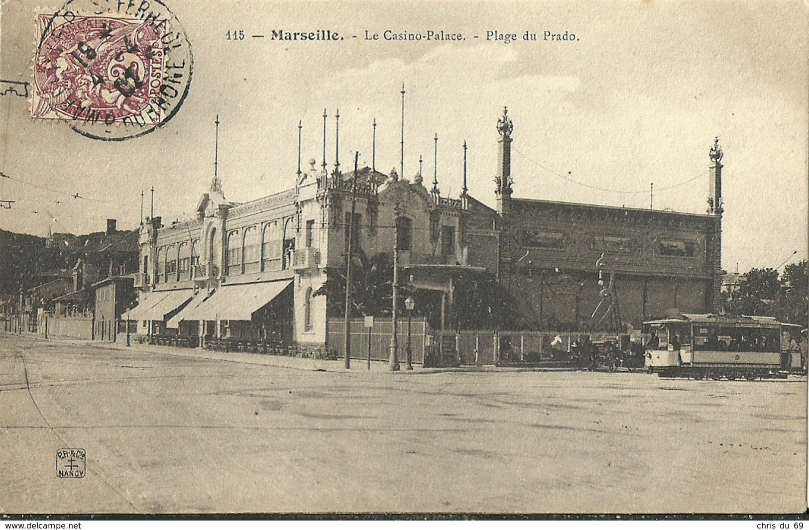 Marseille Le Casino Palace Plage Du Prado - Castellane, Prado, Menpenti, Rouet