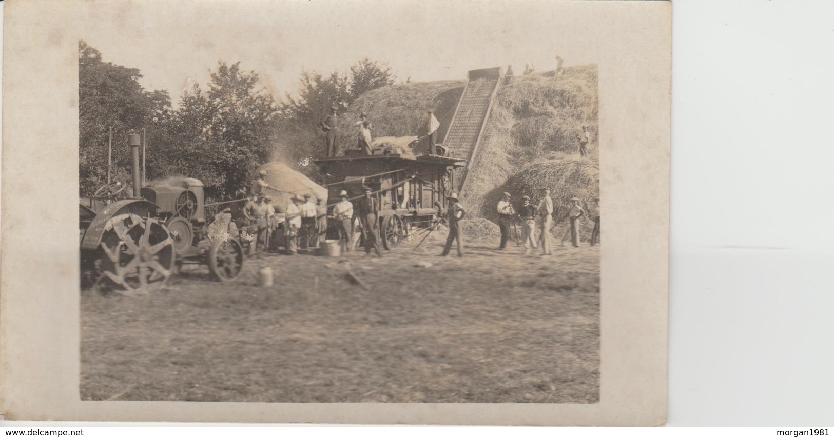 PHOTO.  14.  Cm  X  8,8 Cm   TRES RARE  BATTAGE  A LALEU  PHOT. AMATEUR E.TRIAUD. 1925-1930 - La Rochelle