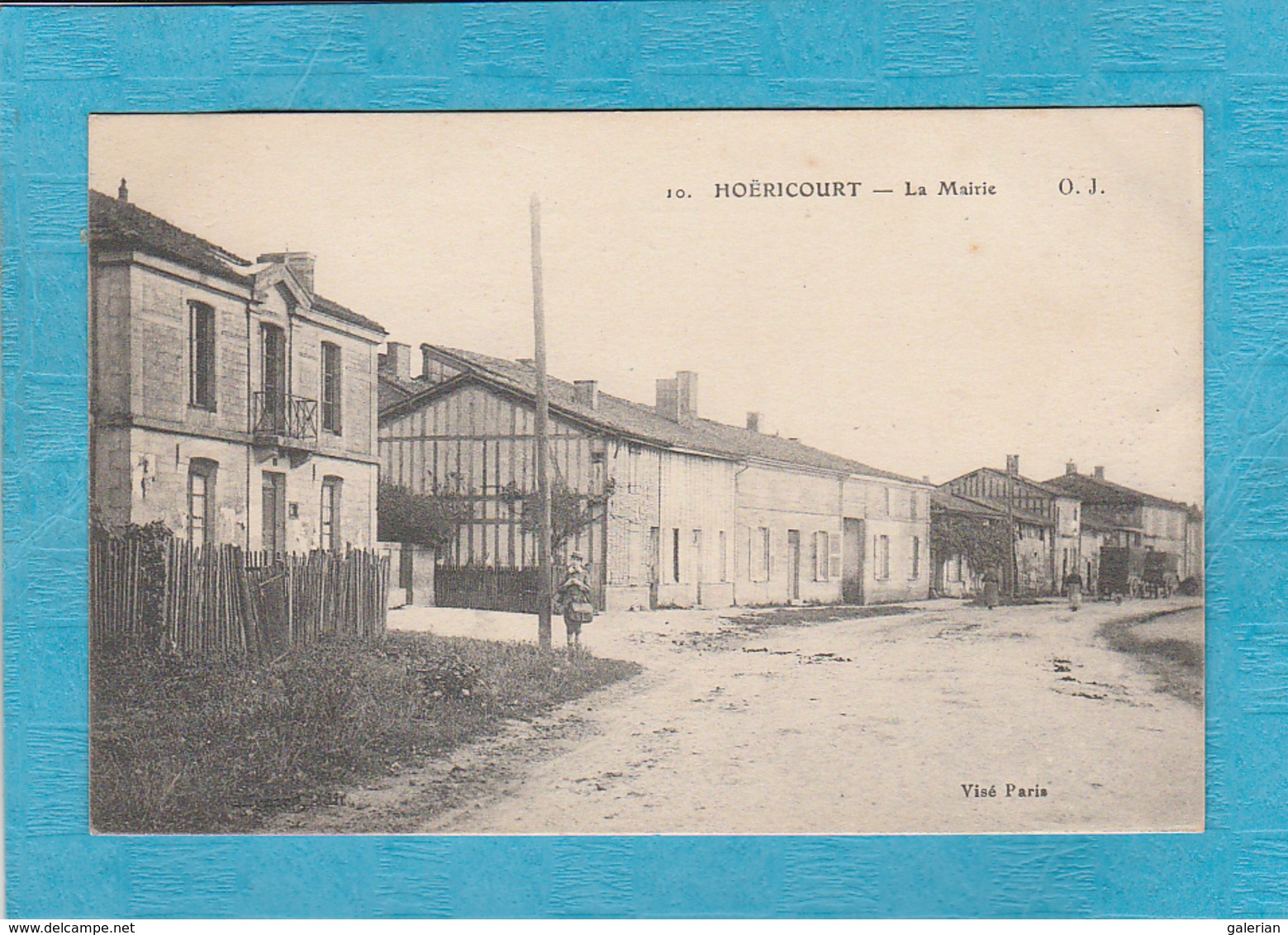 Hoëricourt, Petit Village Disparu. - La Mairie. - Autres & Non Classés