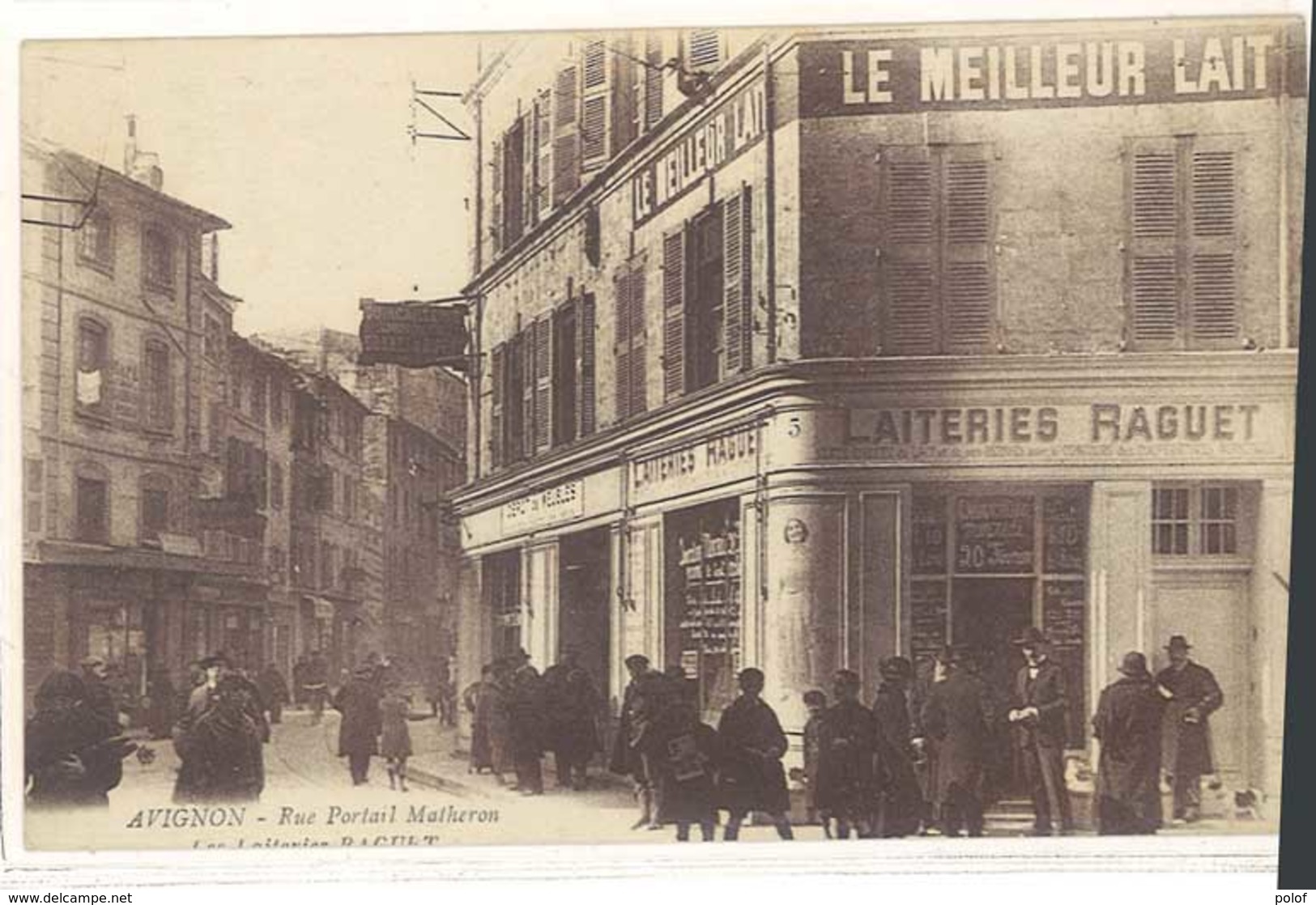 AVIGNON - Rue Portail Matheron - Ls Laiteries "Raguet"   (263 ASO) - Avignon