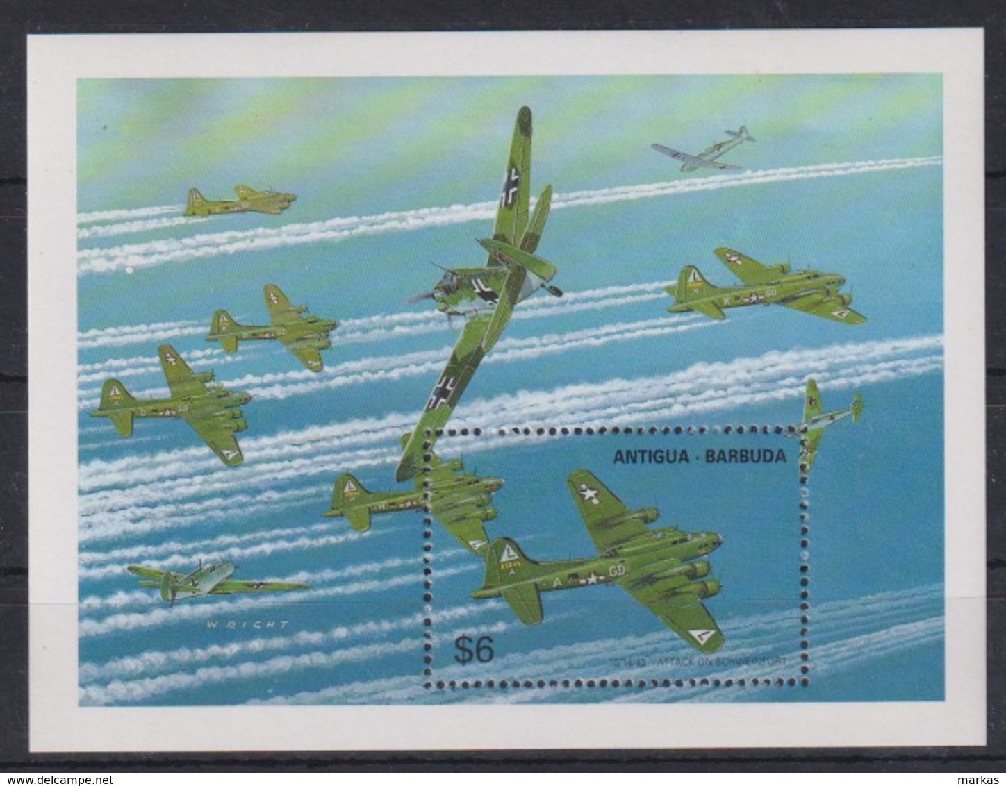 H623. Antigua & Barbuda - MNH - Military - Transport - Airplanes - Militaria