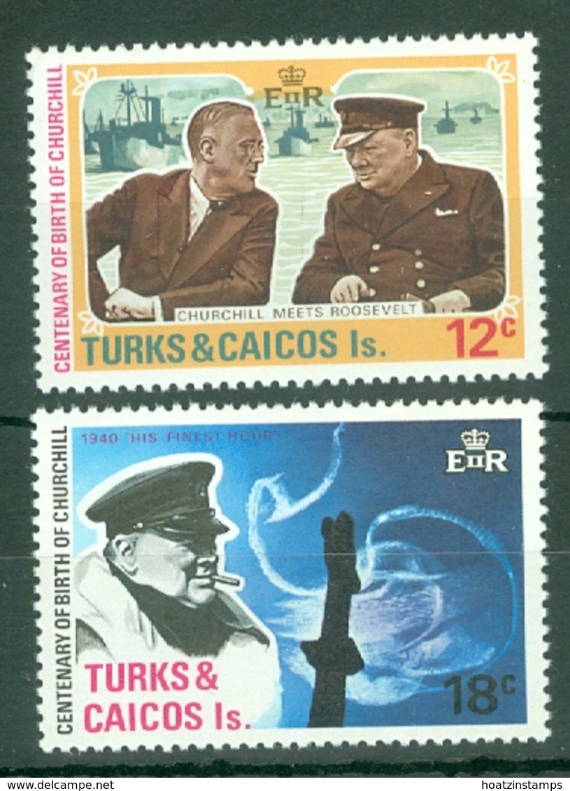 Turks & Caicos Is: 1974   Churchill Birth Centenary   MNH - Turks And Caicos