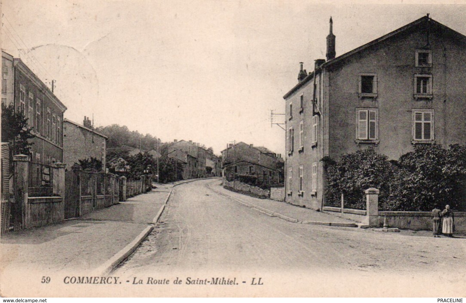 COMMERCY-LA ROUTE DE SAINT MIHIEL- - Commercy