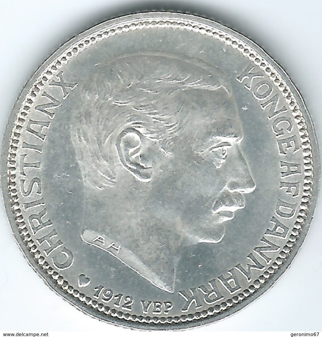 Denmark - Christian X - 1912 - 2 Kroner - Death Of Frederik VIII And Accession Of Christian X - KM811 - Denemarken