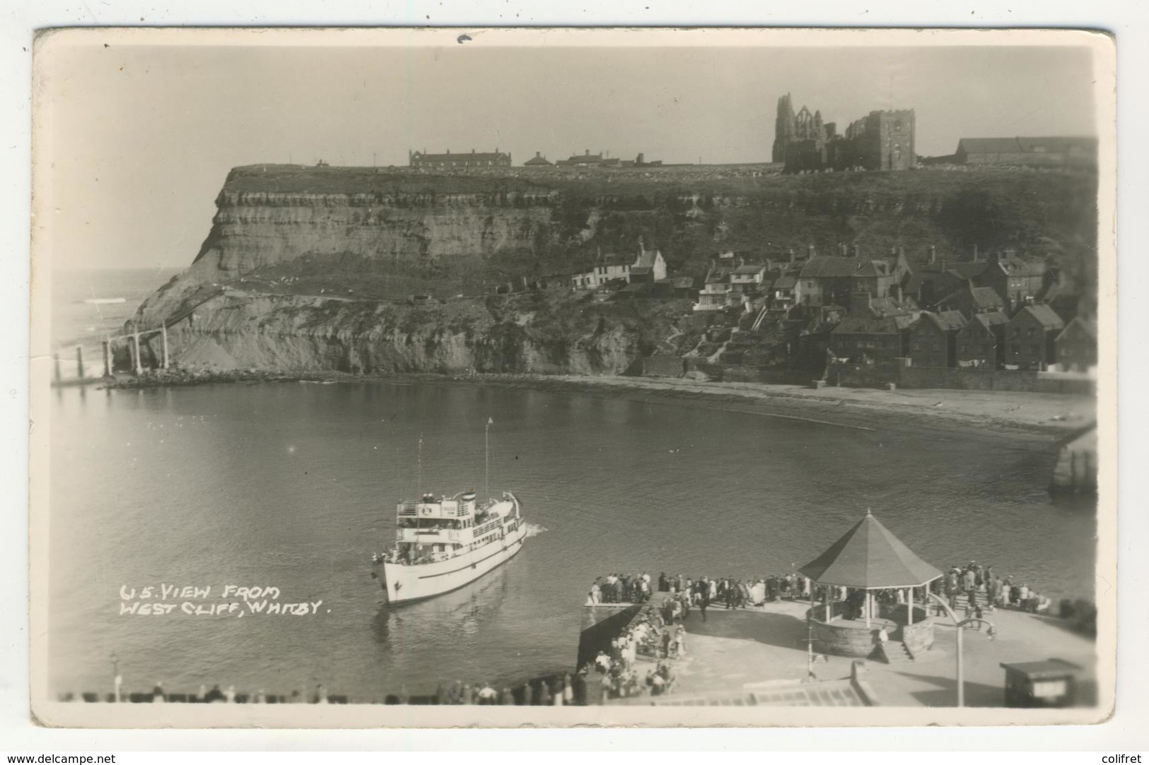 Yorkshire -   Witby  West Cliff - Whitby