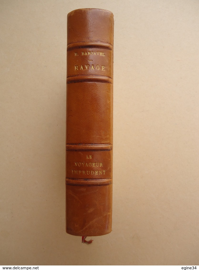 2 Romans ExtraordinairesLes Editions Denoël, Paris  - René Barjavel - Ravage  1943 - Le Voyageur Imprudent  1944 - - Fantastique