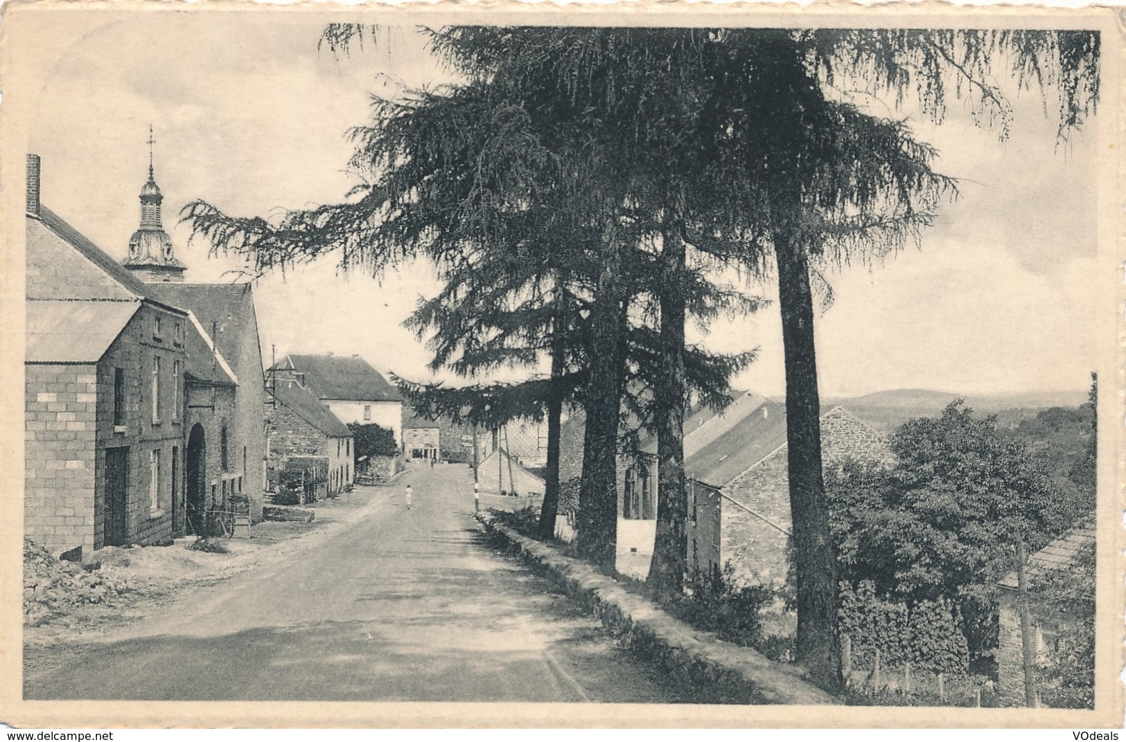 CPA - Belgique - Tellin - Route De Bouillon - Entrée Du Village - Tellin