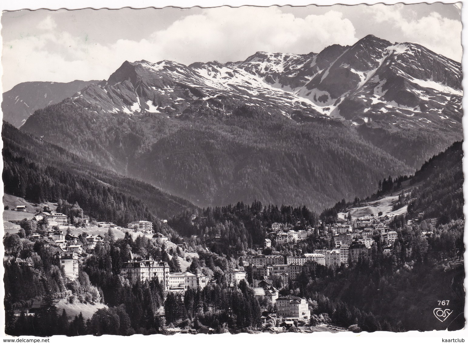 Weltkurort Bad Hofgastein, 1083 M. An Der Tauernbahn Mit Radhausberg, 2651 M. - (Salzburg, Austria) - 1962 - Bad Hofgastein