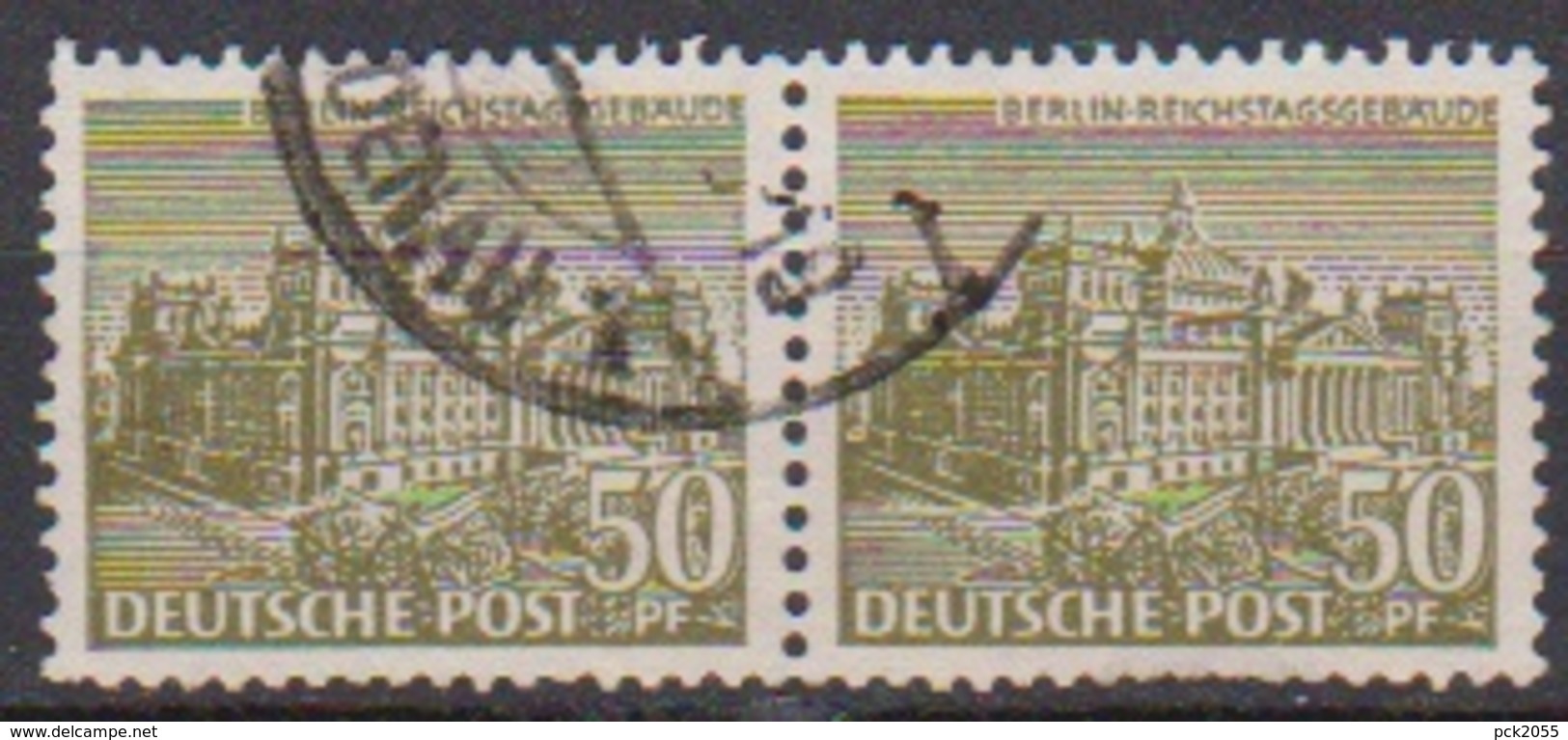 Berlin 1949 MiNr.53 Paar O Gest  Berliner Bauten ( B 34 ) Günstige Versandkosten - Gebraucht