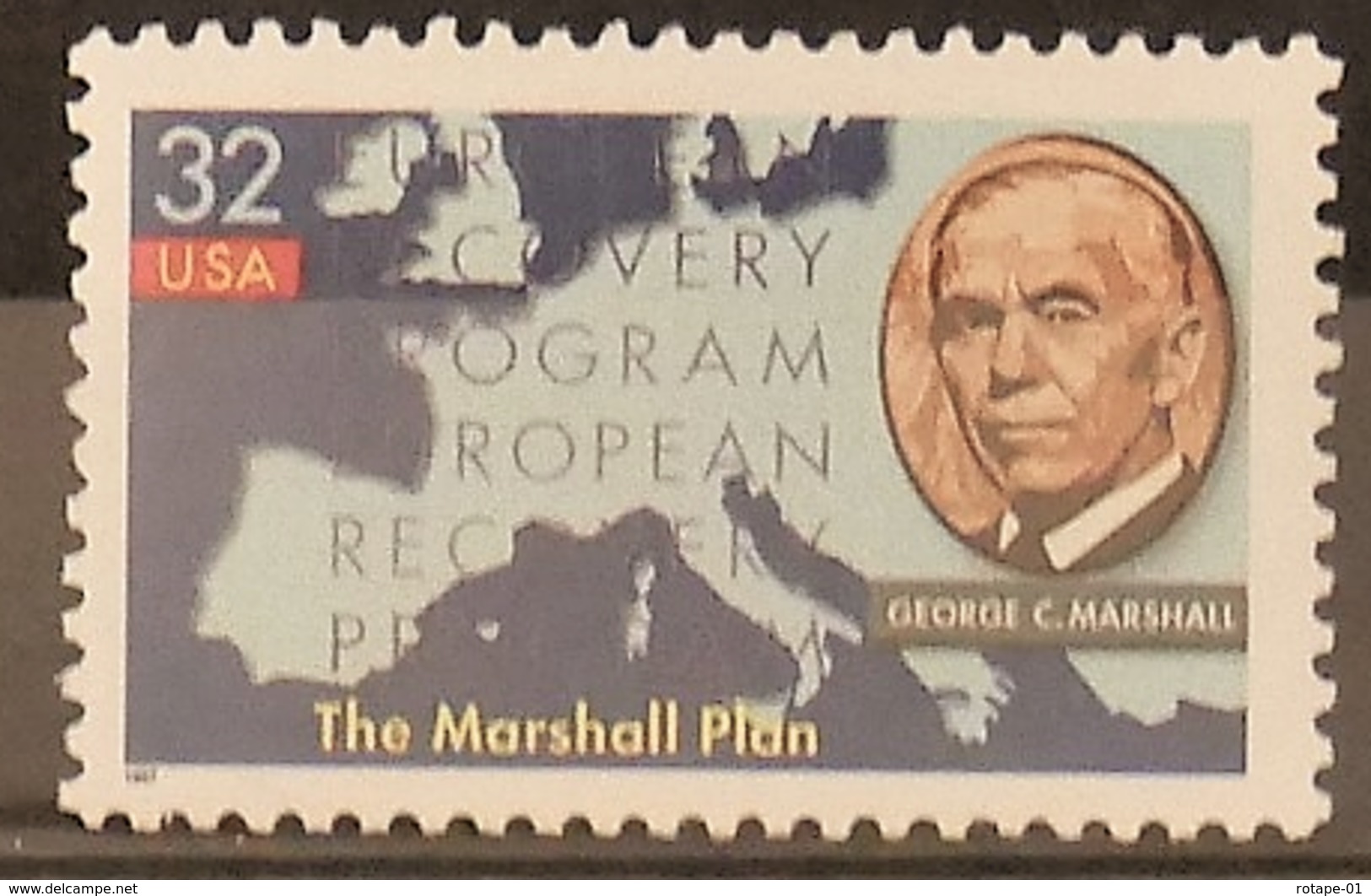 Etats Unis 1997: YT N°2608 - Plan Marshall, N** Cote 1€ - Neufs