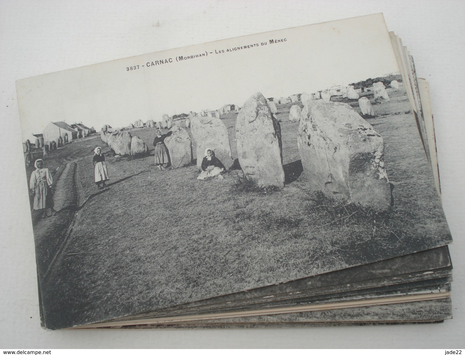 Lot De 40 Cpa Du Morbihan (56) - Dolmens Et Menhirs - Voir Autres Photos - L04 - Dolmen & Menhirs