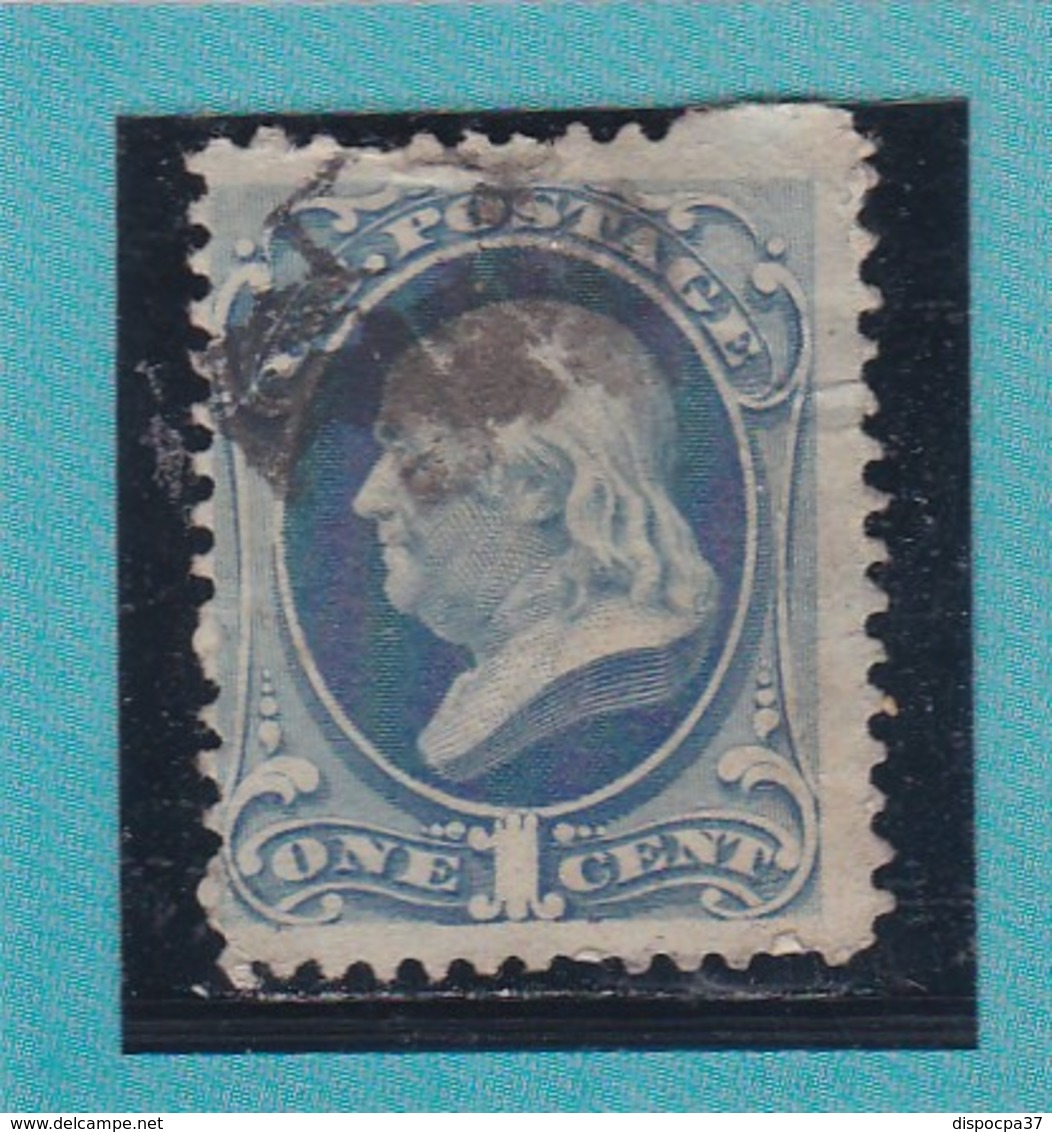 Etats-Unis  N° 50  -  1873 -  G.  WASHINGTON - Oblitérés - Used Stamps