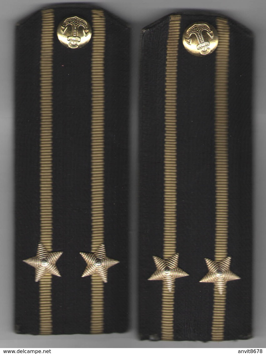 CAPTAINS OF THE SECOND RANK OF THE USSR Navy  Of The Soviet Army Of The USSR, 60X170mm - Uniforms
