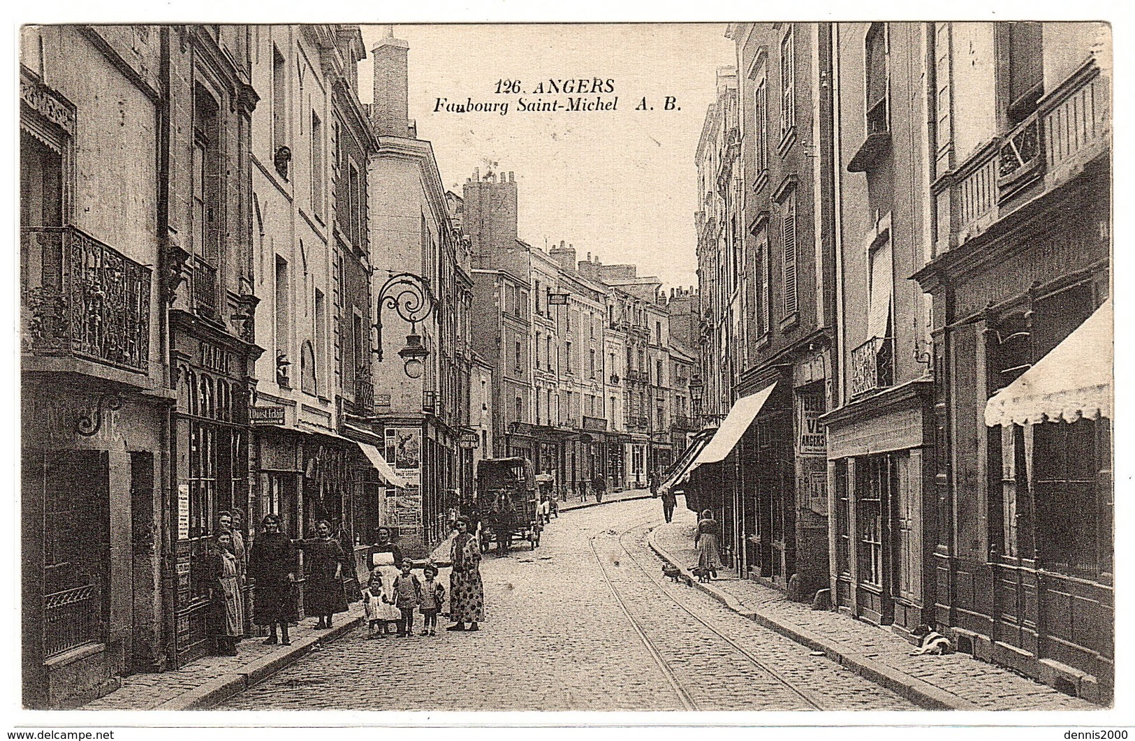 ANGERS (49) - Faubourg Saint-Michel - Ed. A. B. - Angers