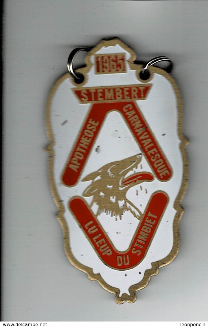 Medaille A Determiner Carnaval Stembert 1965 - Professionals / Firms