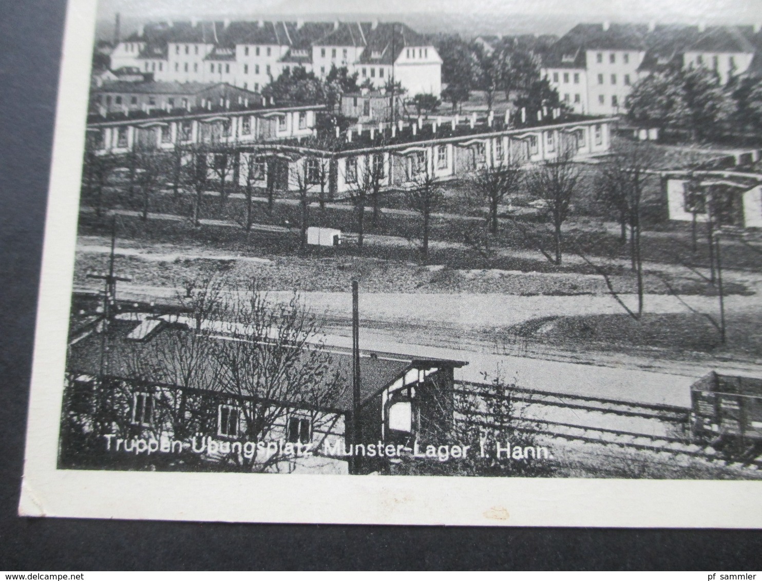 DR 1934 AK Truppen Übungsplatz Munster Lager I. Hann. Verlag Karl Redeker Photohaus Munster Lager - Munster