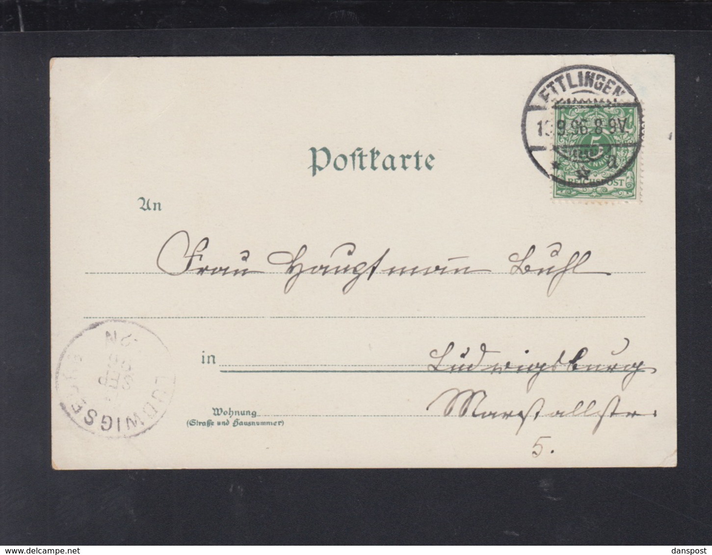 Dt. Reich Litho-AK Gruß Aus Ettlingen Unteroffizier-Schule 1896 - Ettlingen