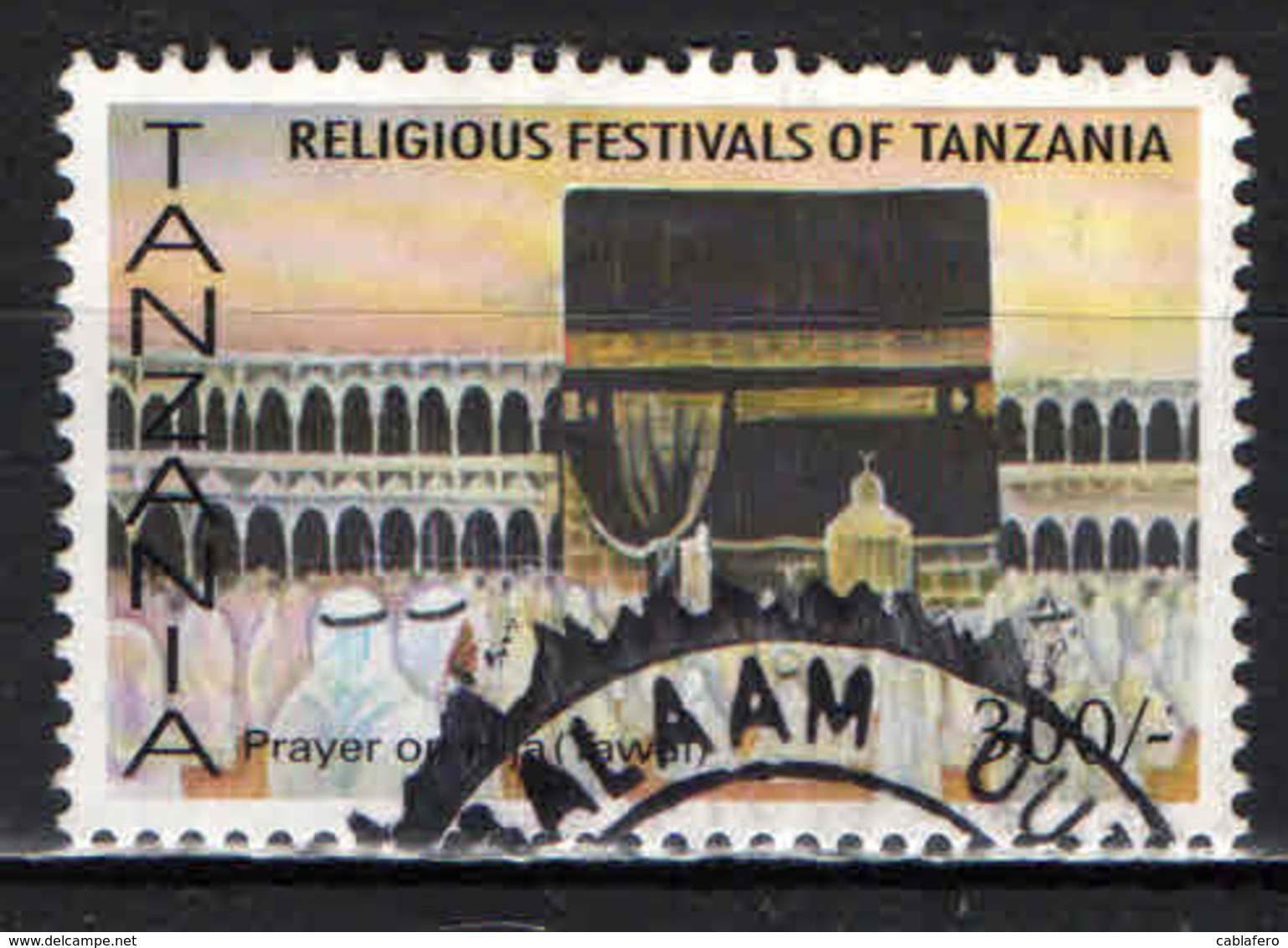 TANZANIA - 2003 - FESTIVITA' RELIGIOSE: MUSSULMANI ALLA MECCA - USATO - Tanzania (1964-...)