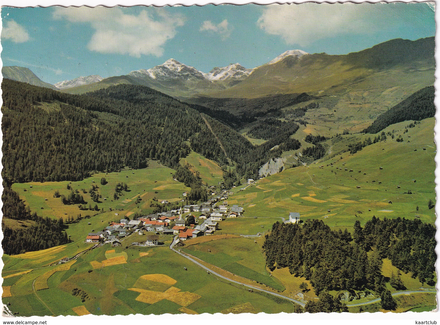 Serfaus (1427 M), Mit Furgler (3007 M)  Tirol - (Austria) - Landeck