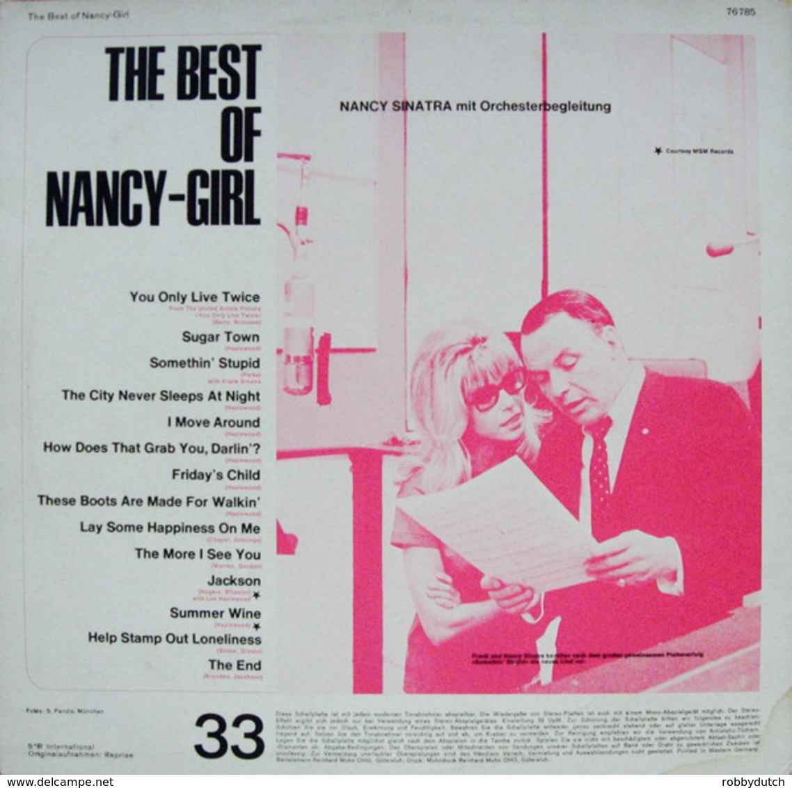 * LP *  Nancy Sinatra - The Best Of Nancy-Girl - Disco, Pop