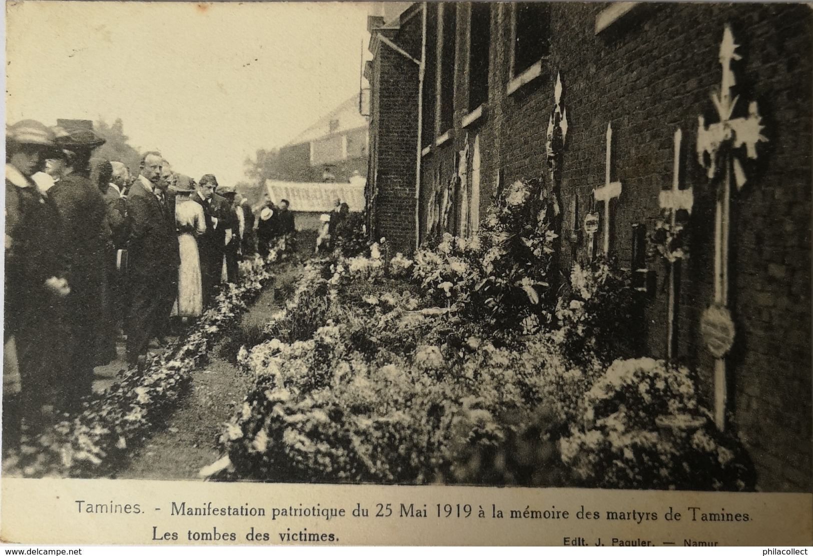 Tamines // Manifestation Pateiotique 1919 // 1922 - Autres & Non Classés