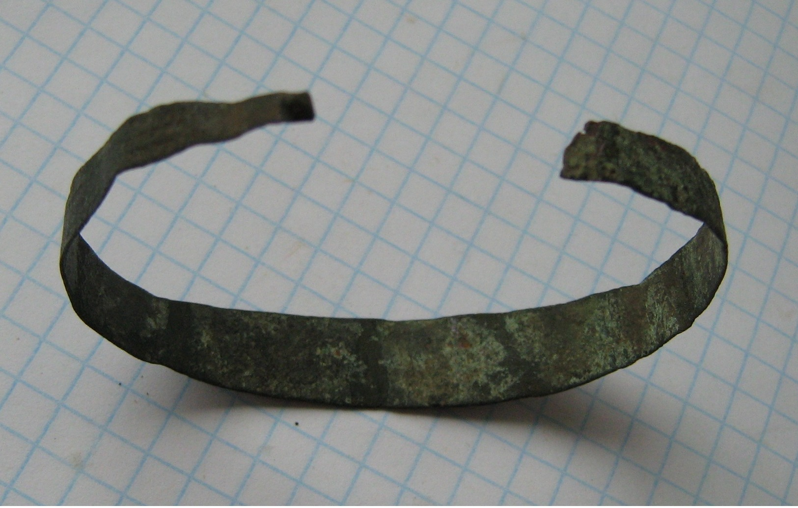 Ancient Vikings bronze bracelet 10-13 centuries