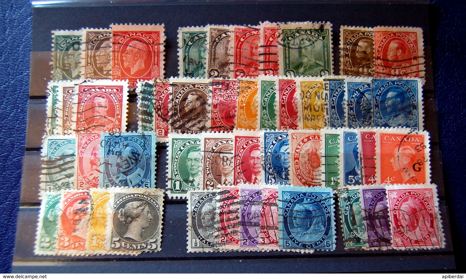 Canada  - Small Batch Of Old Stamps Used - Sammlungen