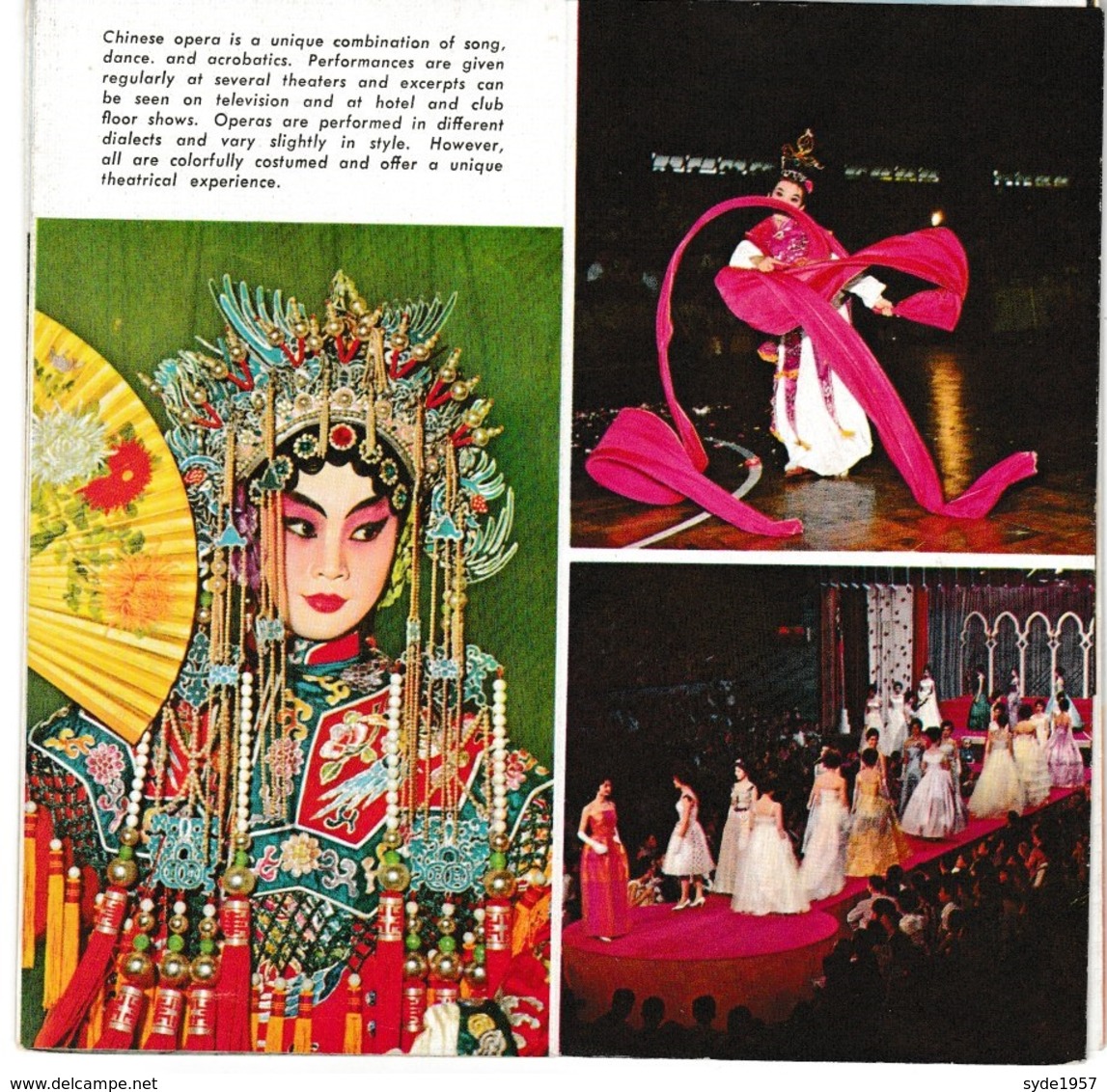 Brochure tourisique sur la Chine,  expos Bruxelles 1958