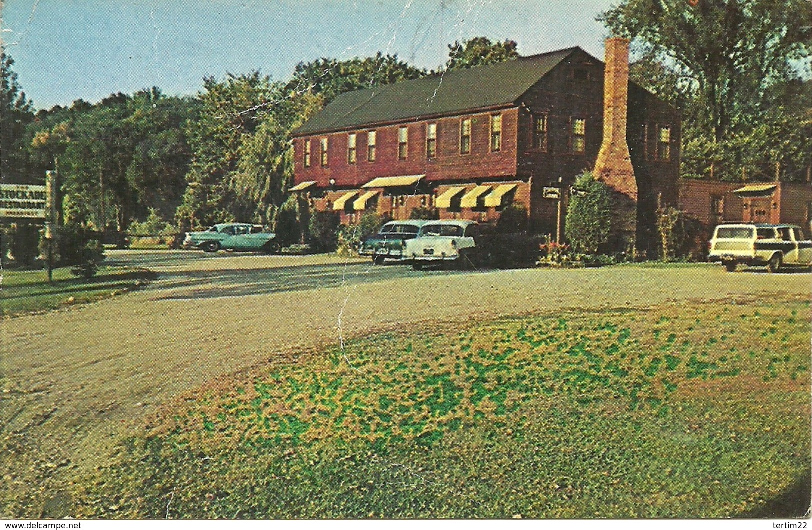 (ETATS UNIS)(OLD DEERFIELD) ( RESTAURANT )the Stockade Restaurant Route 5 And 10 Old Deerfield Mass - Autres & Non Classés