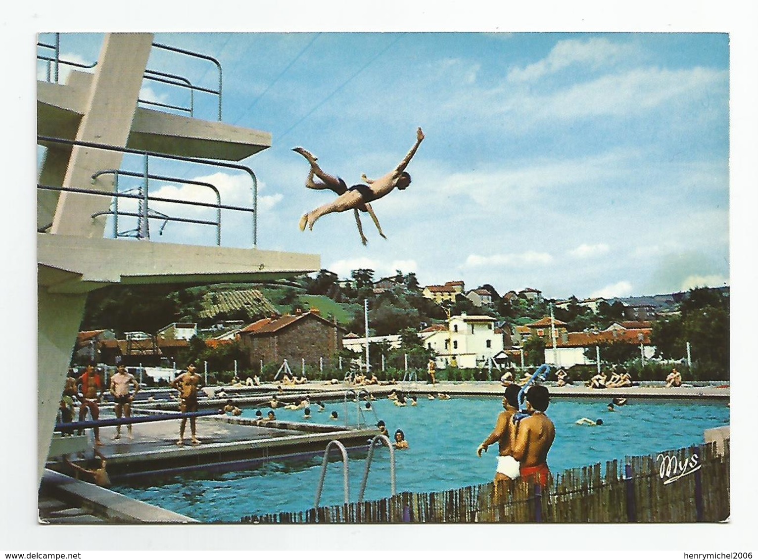 12 - Decazeville La Piscine ( Decazevilla ) Ed Mys 82 Valence D'agen - Decazeville