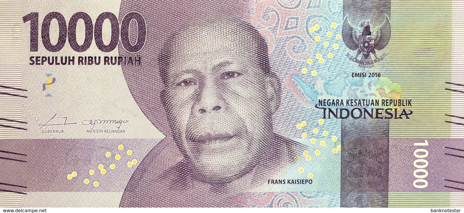Indonesia 10.000 Rupiah, P-157 (2016) - UNC - Indonesien
