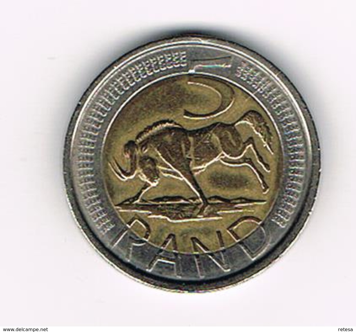 //  ZUID AFRIKA  5 RAND 2005 - Afrique Du Sud