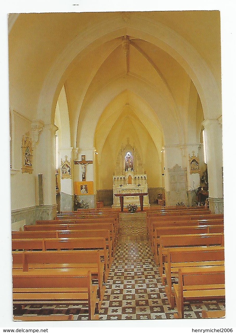 85 Vendée - Talmont Saint Hilaire Intérieur De La Chapelle Notre Dame Espérance , Bourgenay La Solitude - Talmont Saint Hilaire