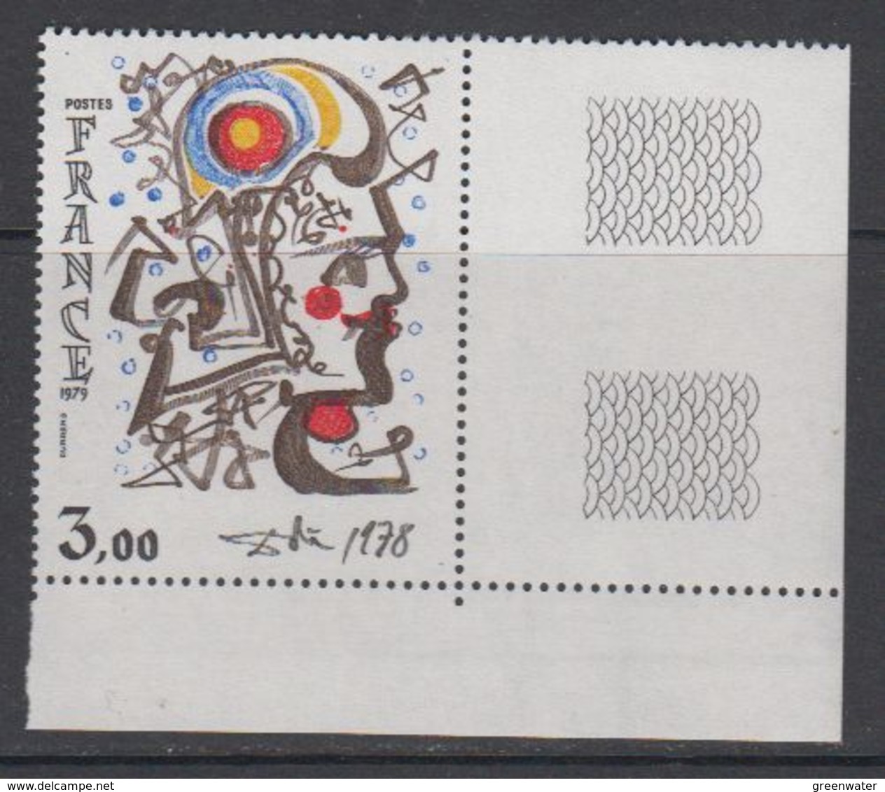 France 1978 Durrens 1v (corner)  ** Mnh (42584D) - Ongebruikt