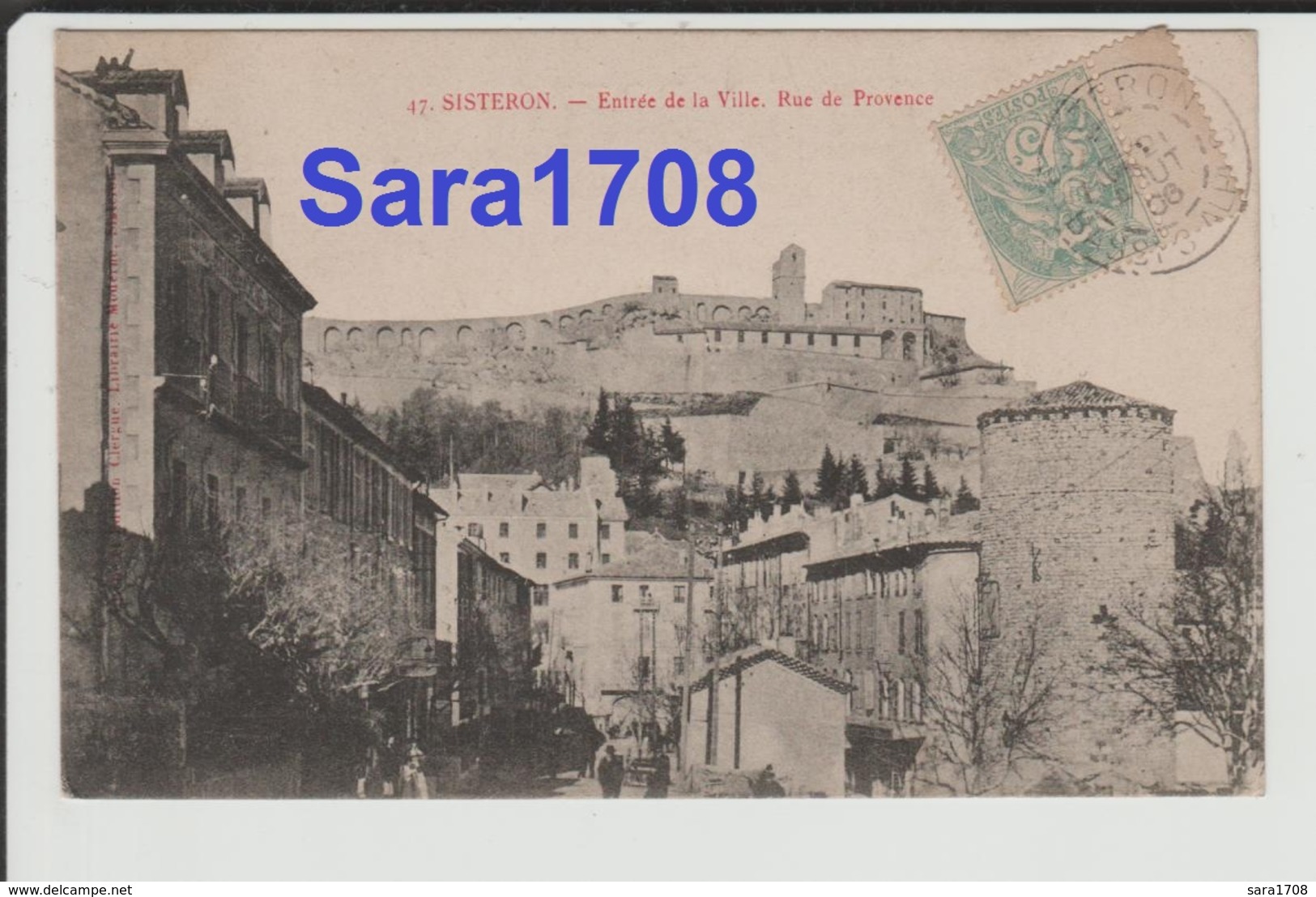 04 SISTERON, Rue De Provence. ( VOIR 2 SCAN ). - Sisteron