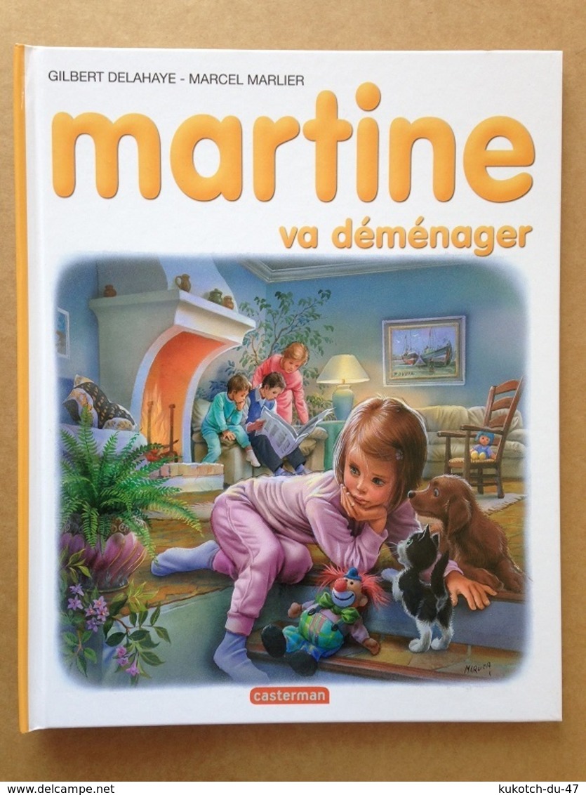 Album Jeunesse - Martine Va Déménager (2013) - Casterman