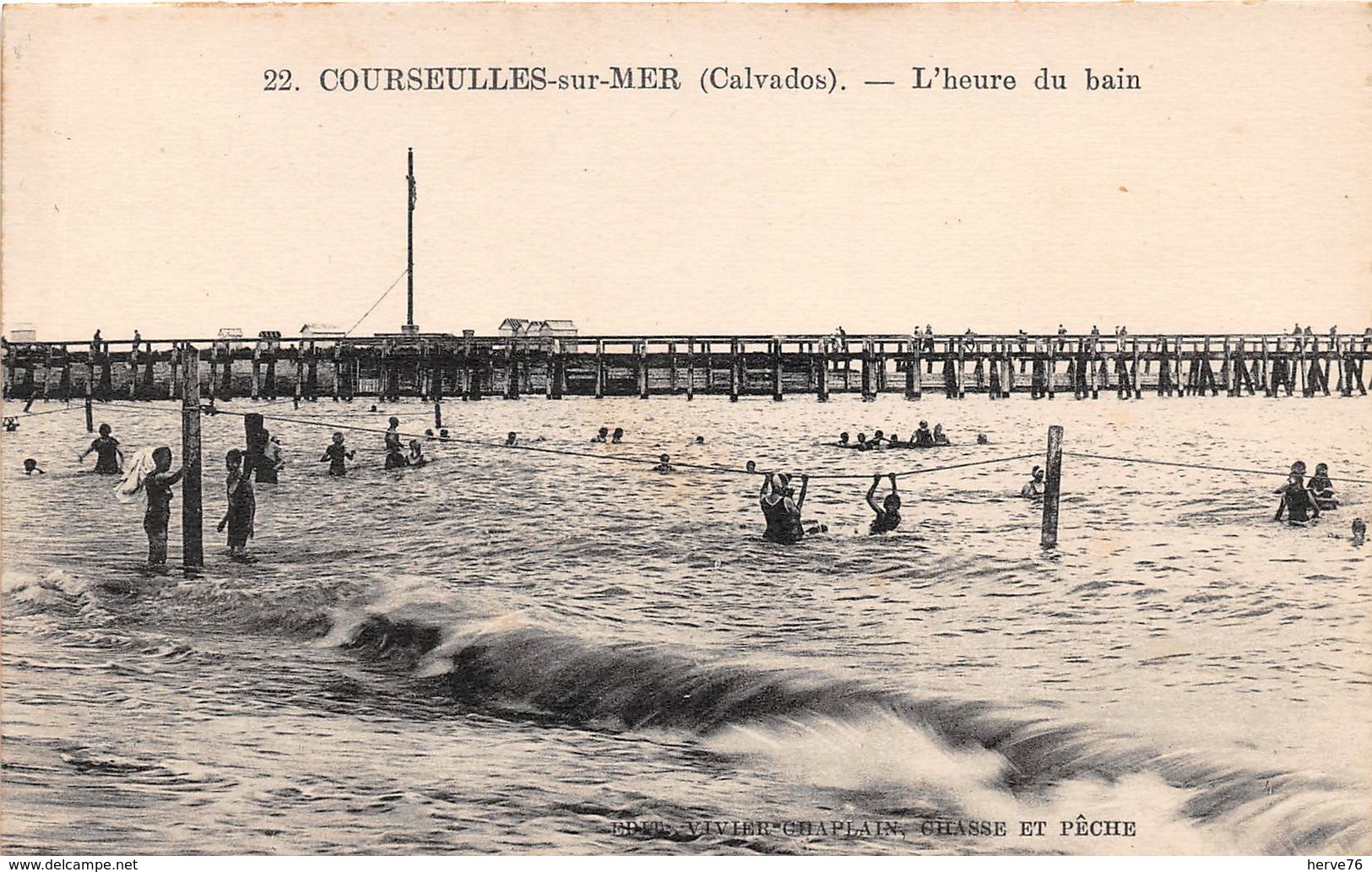 COURSEULLES SUR MER - L'heure Du Bain - Courseulles-sur-Mer