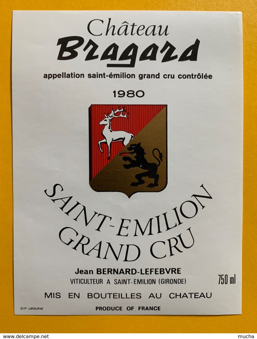 10421 - Château Bragard 1980 Saint-Emilion - Bordeaux