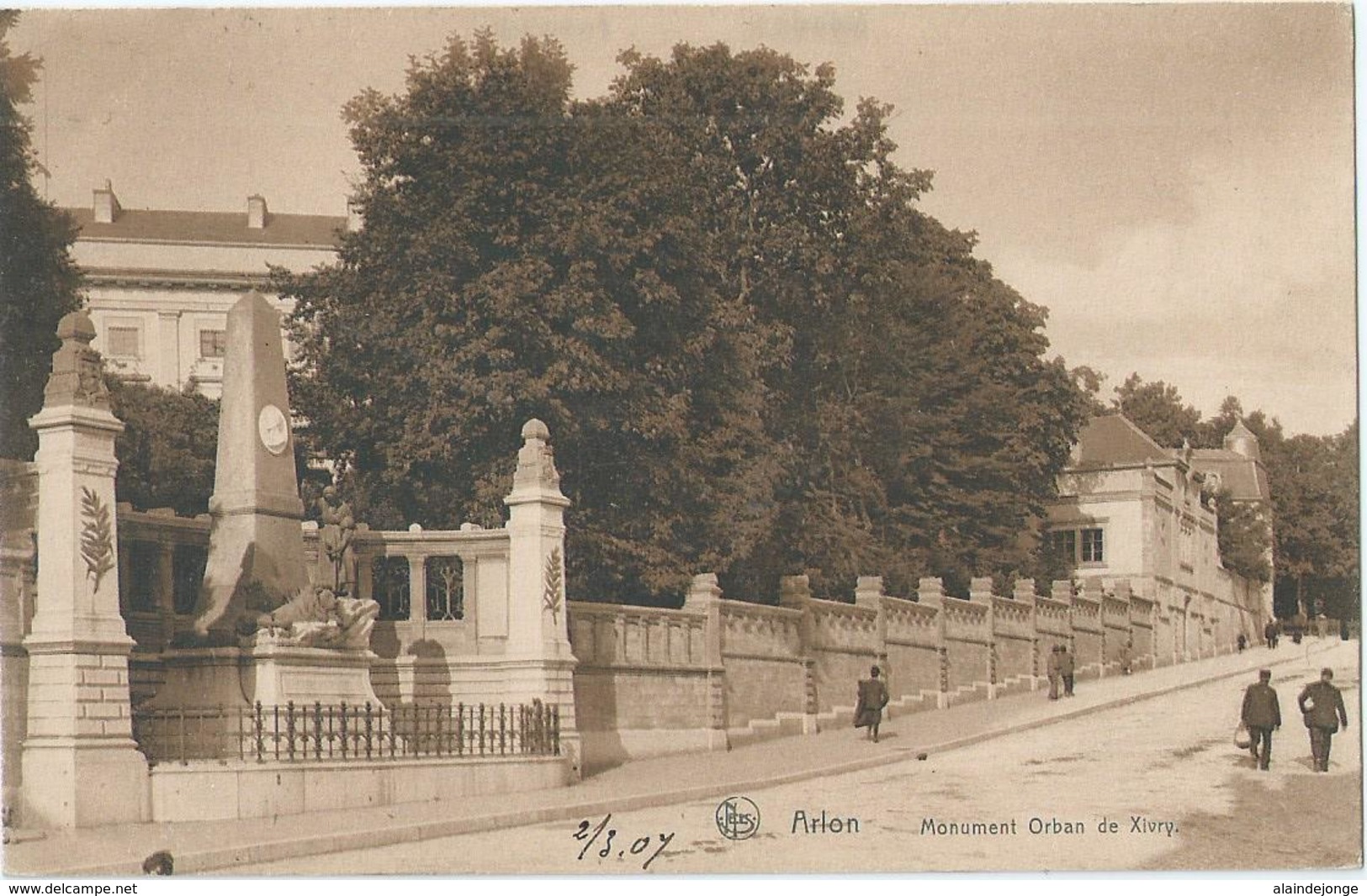 Aarlen - Arlon - Monument Orban De Xivry - Nels Série Arlon No 34 - 1907 - Arlon