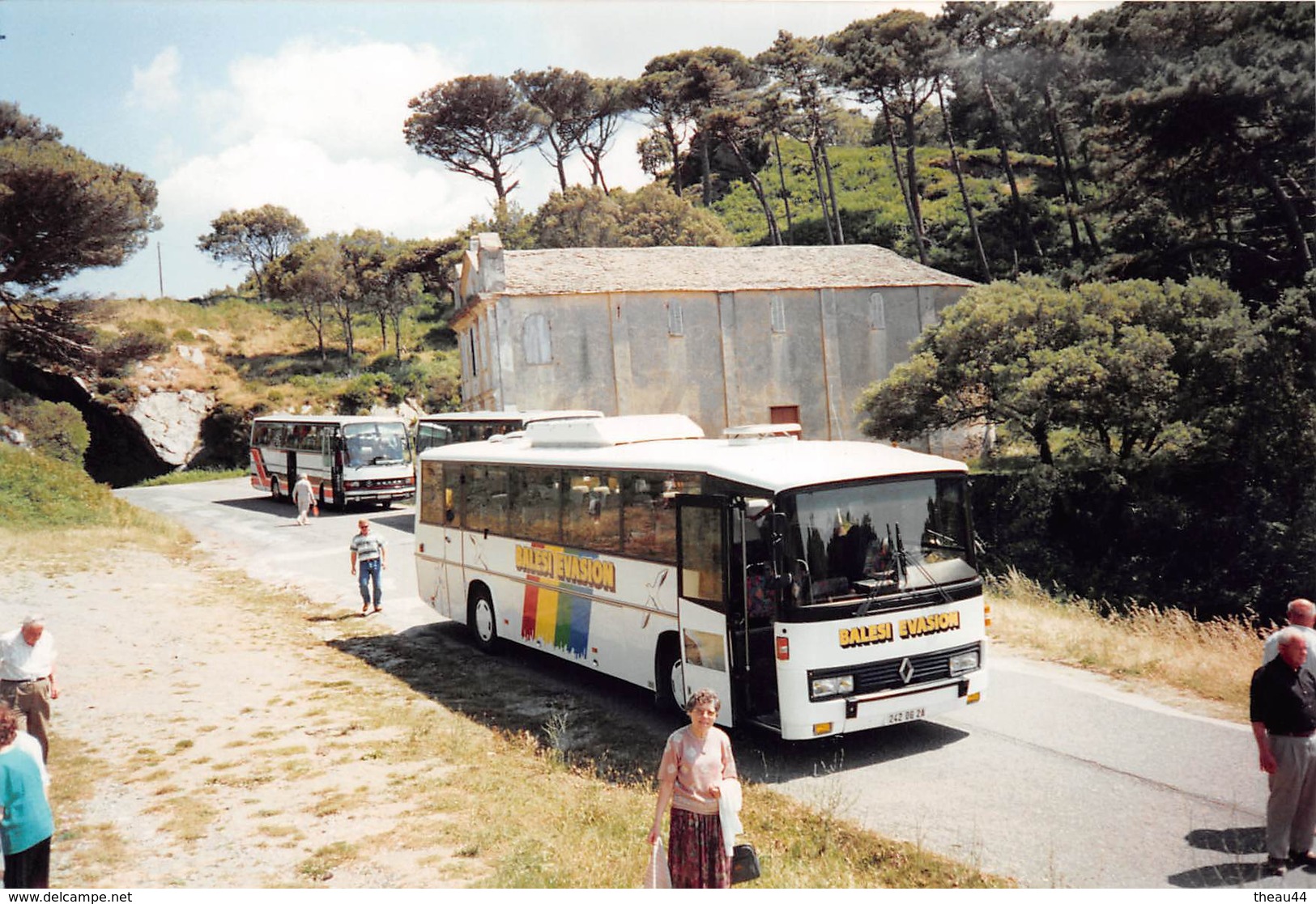 ¤¤  -   CORSE    -   Cliché D'un Bus De La Compagnie " BALESI EVASION "   -   Voir Description    -  ¤¤ - Autres & Non Classés