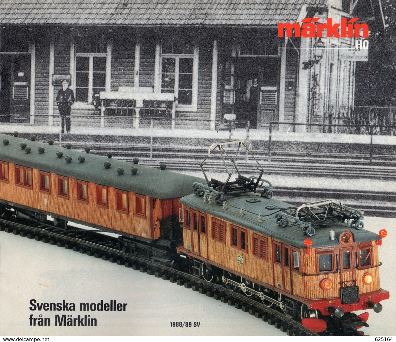 Catalogue MÄRKLIN 1988/89 SV Svenska Modeller Från Märklin HO - En Suédois - Non Classés