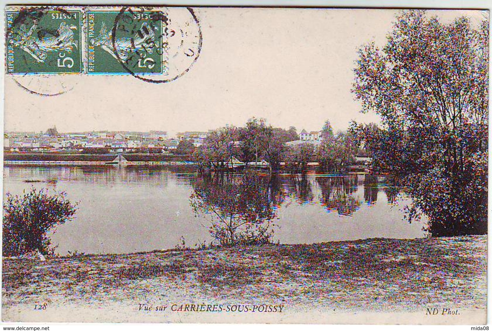 78. VUE SUR CARRIERES SOUS POISSY . - Carrieres Sous Poissy